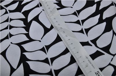 CVC 1X1 RIB 羅紋印花布  LW0085